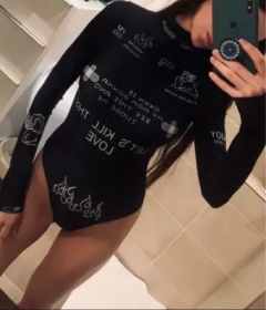 Трендовый боди с принтами фото 4085196419