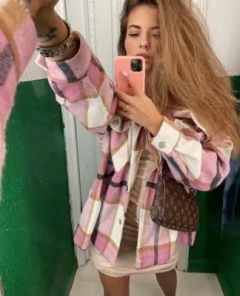 Рубашка в клетку фото 989022138
