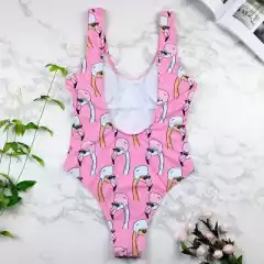 Купальник с фламинго фото 1259056841